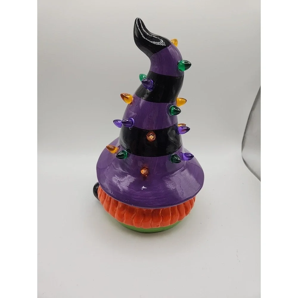Mr. Christmas Halloween Witch Gnome 10